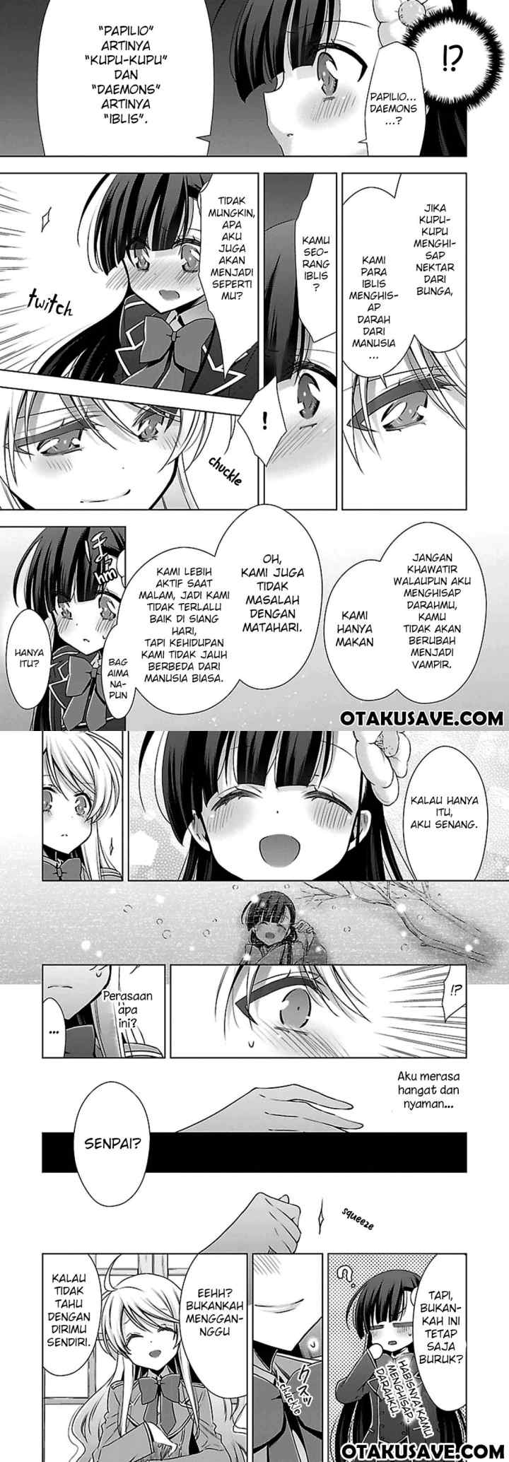 Kyuuketsuki-chan x Kouhai-chan chapter 2 halaman 9