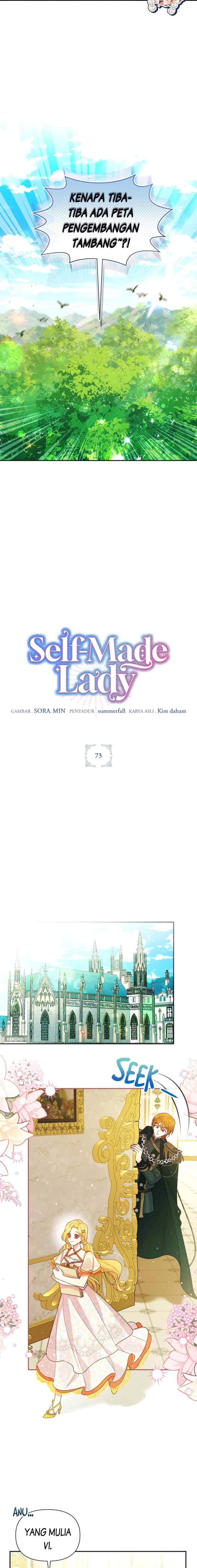 The Goal is to be Self-made Lady chapter 73 halaman 6