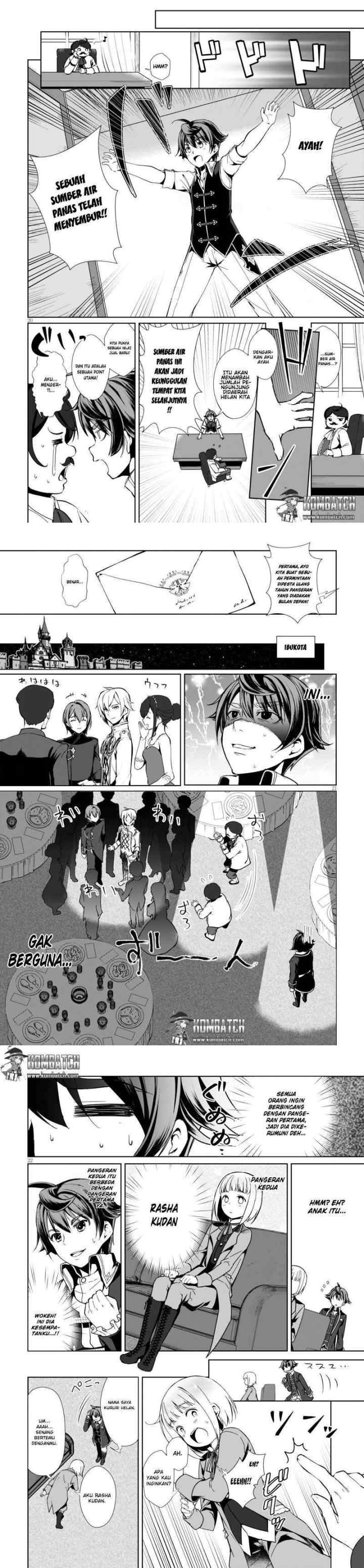 Botsuraku Youtei Nanode, Kajishokunin wo Mezasu chapter 1 halaman 8