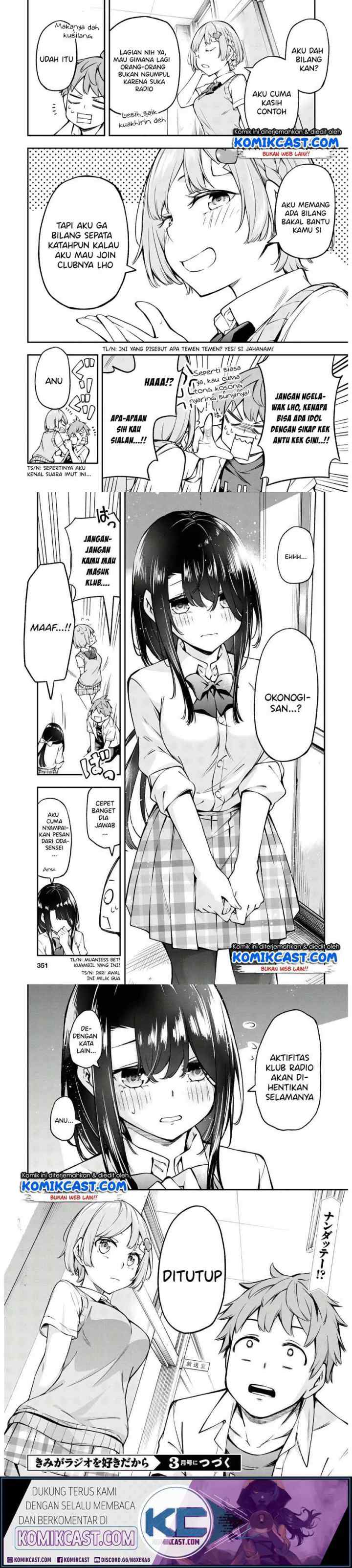 Kimi ga Radio wo Suki Dakara chapter 2 halaman 14