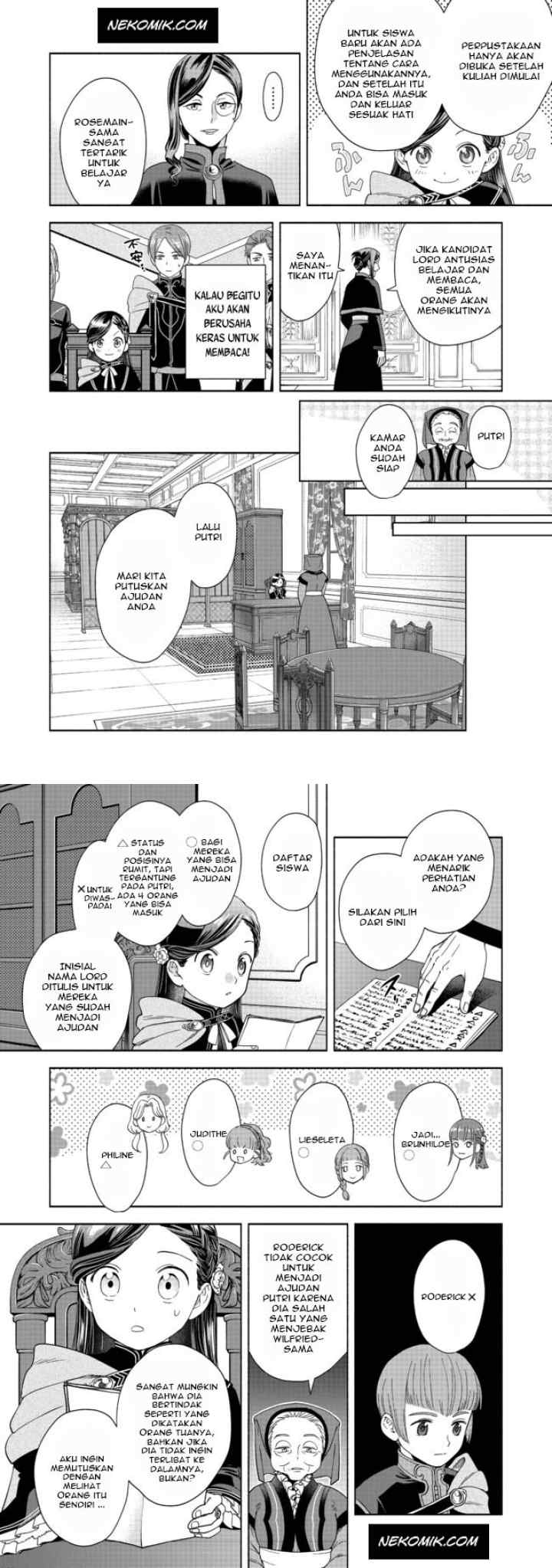 Honzuki no Gekokujou: Part 4 chapter 4 halaman 8