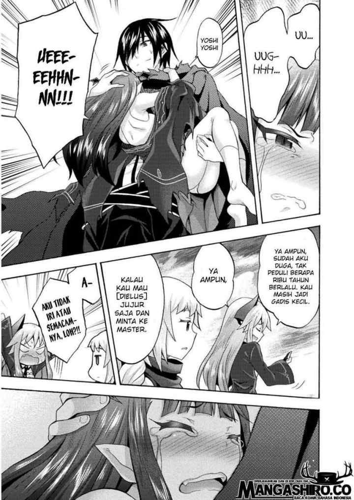 Himekishi ga Classmate! The Comic chapter 35.2 halaman 15