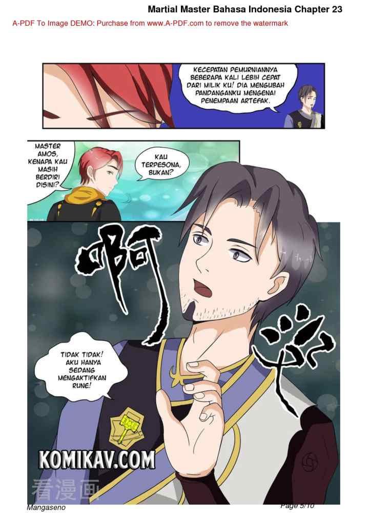 Martial Master chapter 23 halaman 5