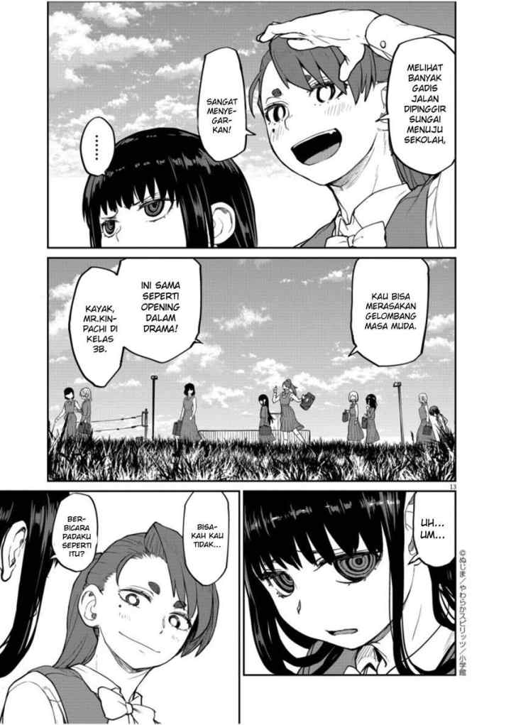 Kaii to Otome to Kamikakushi chapter 6 halaman 13
