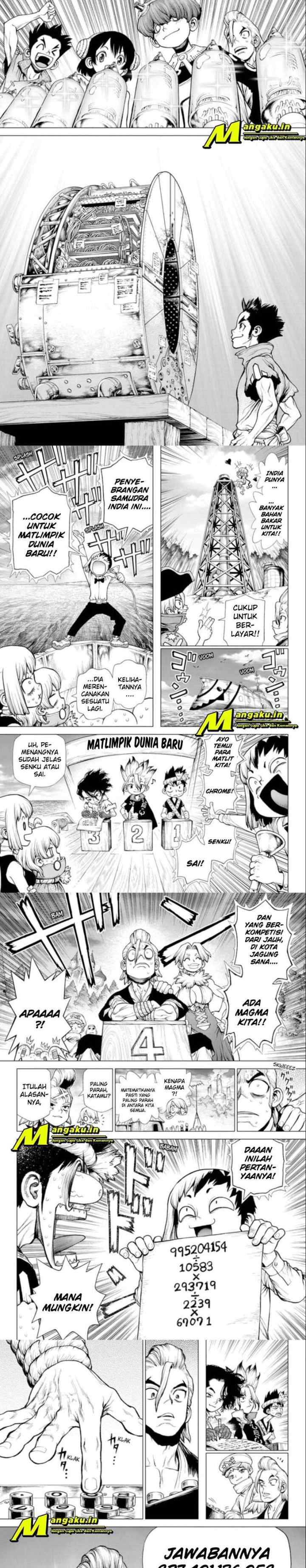 Dr. Stone chapter 208 halaman 5