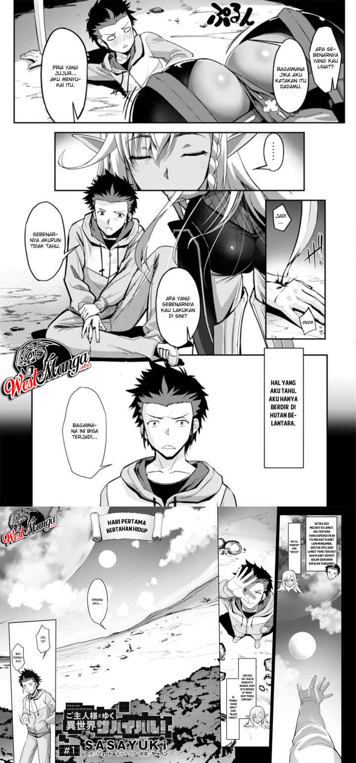 Craft Game no Nouryoku de Isekai Kouryaku!! chapter 1.1 halaman 4
