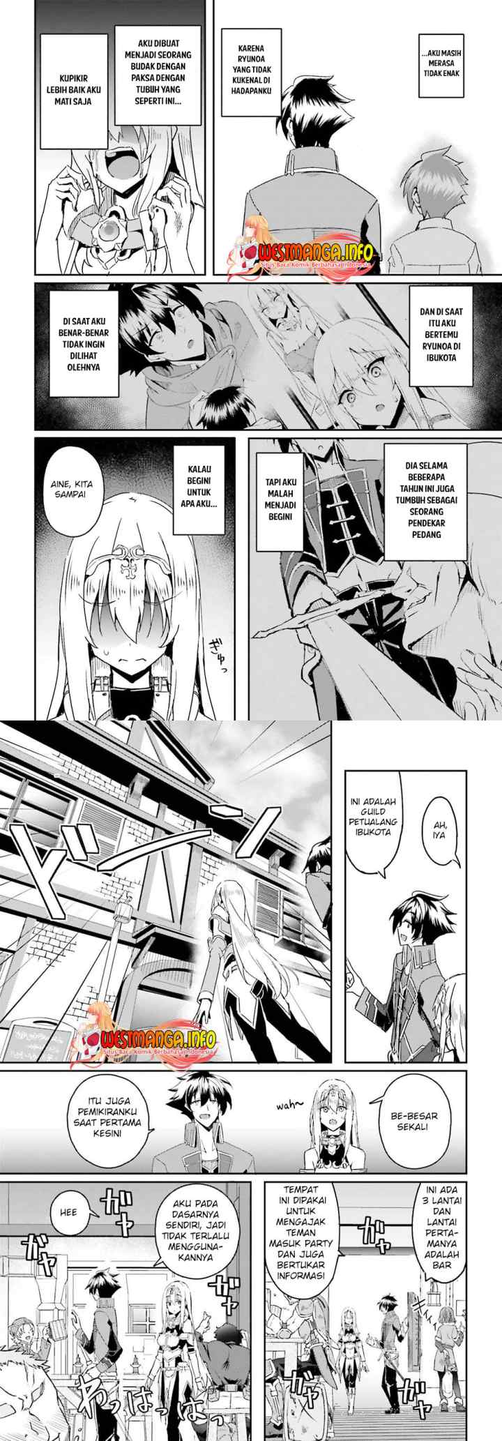 Issho ni Ken no Shugyou wo Shita Osananajimi ga Dorei ni Natteita no de, S-Rank Boukensha no Boku wa Kanojo wo Katte Mamoru Koto ni Shita chapter 2 halaman 8