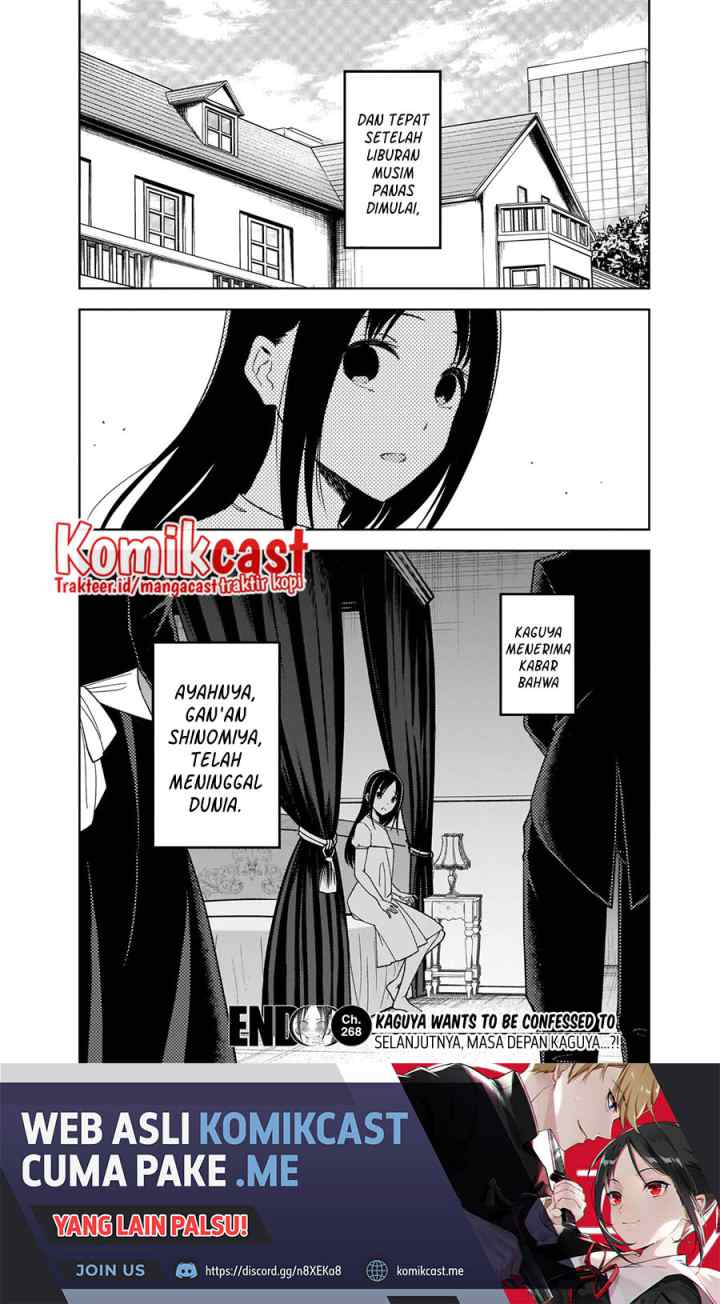 Kaguya-sama wa Kokurasetai: Tensai-tachi no Renai Zunousen chapter 268 halaman 19