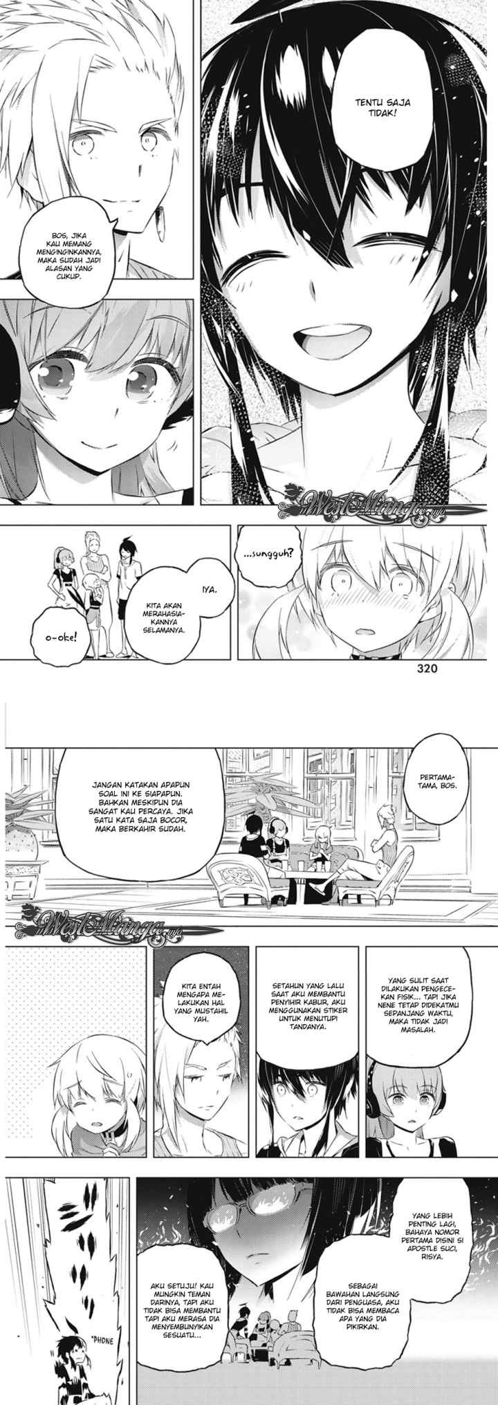 Kimi to Boku no Saigo no Senjou arui wa Sekai ga Hajimaru Seisen chapter 17 halaman 9