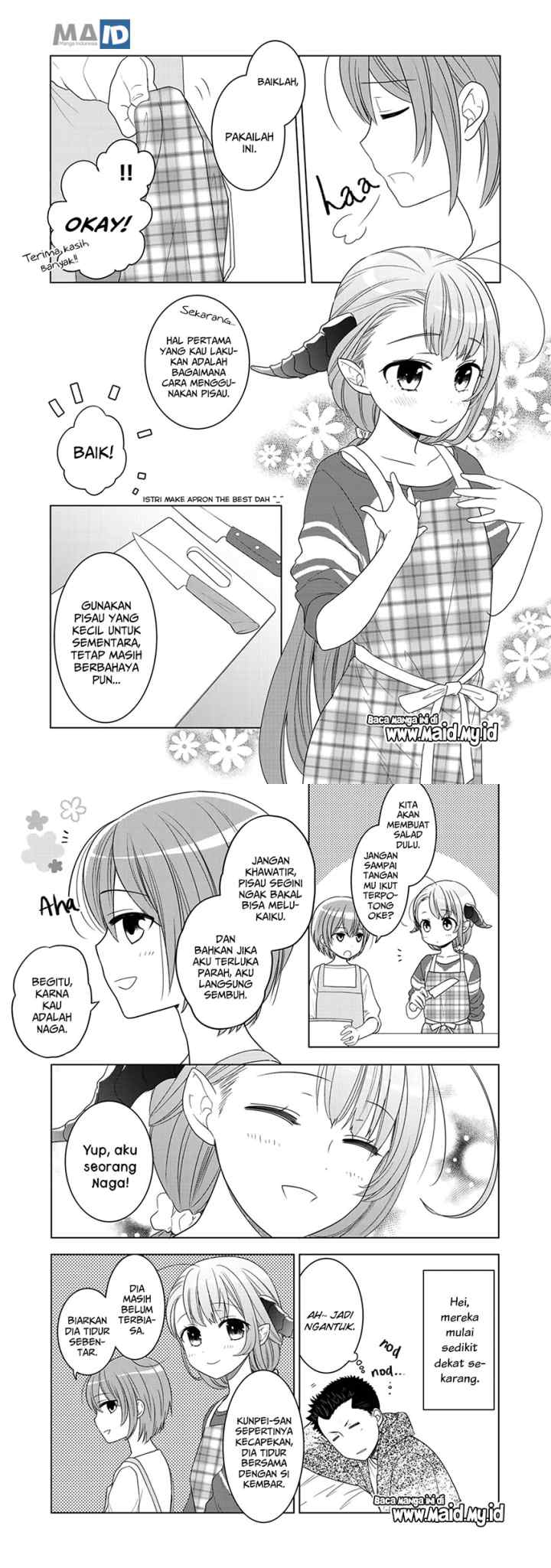 Kitaku Tochuu de Yome to Musume ga Dekita n dakedo Dragon datta chapter 8 halaman 10