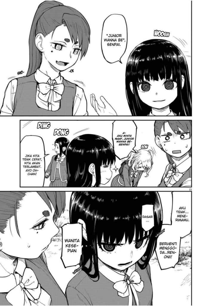 Kaii to Otome to Kamikakushi chapter 6 halaman 15