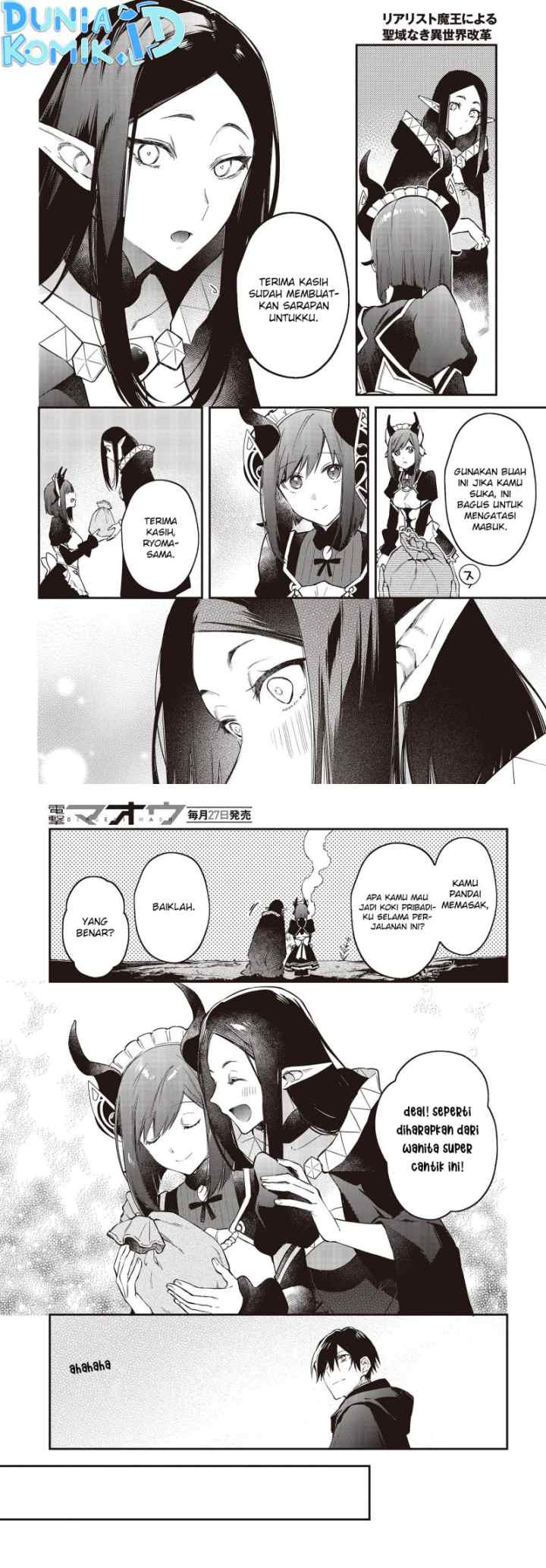 Realist Maou Niyoru Seiiki Naki Isekai Kaikaku chapter 43 halaman 10