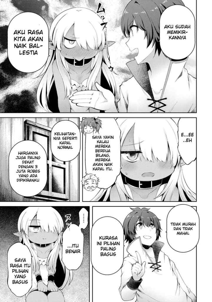 Ie ga Moete Jinsei Dou Demo Yoku Natta kara, Nokotta Nakenashi no Kin de Dark Elf no Dorei o Katta chapter 7.2 halaman 16