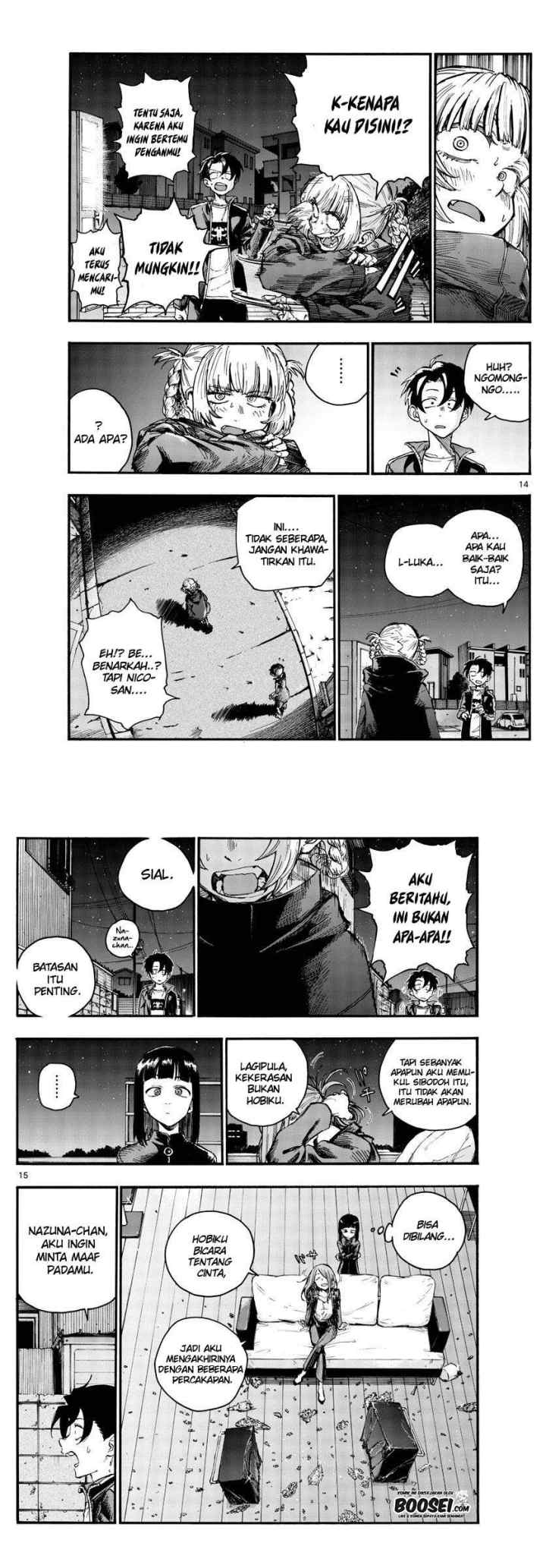 Yofukashi no Uta chapter 46 halaman 8