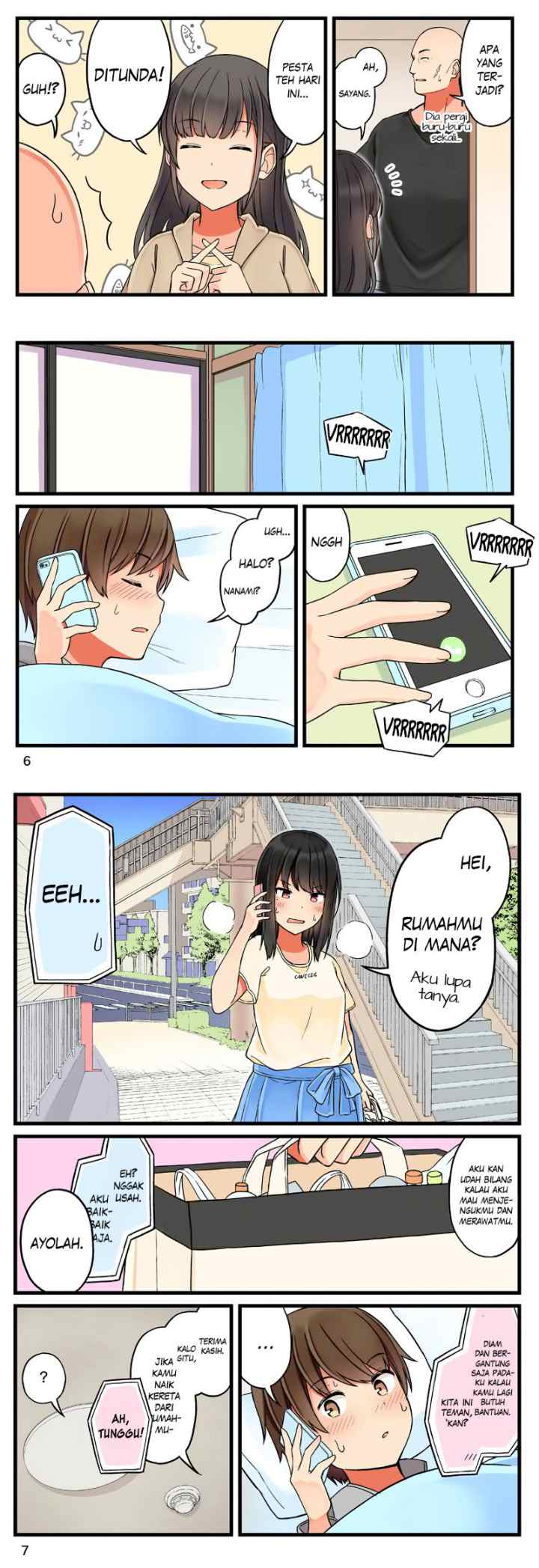 Real mo Tamani wa Uso wo Tsuku chapter 38.5 halaman 4