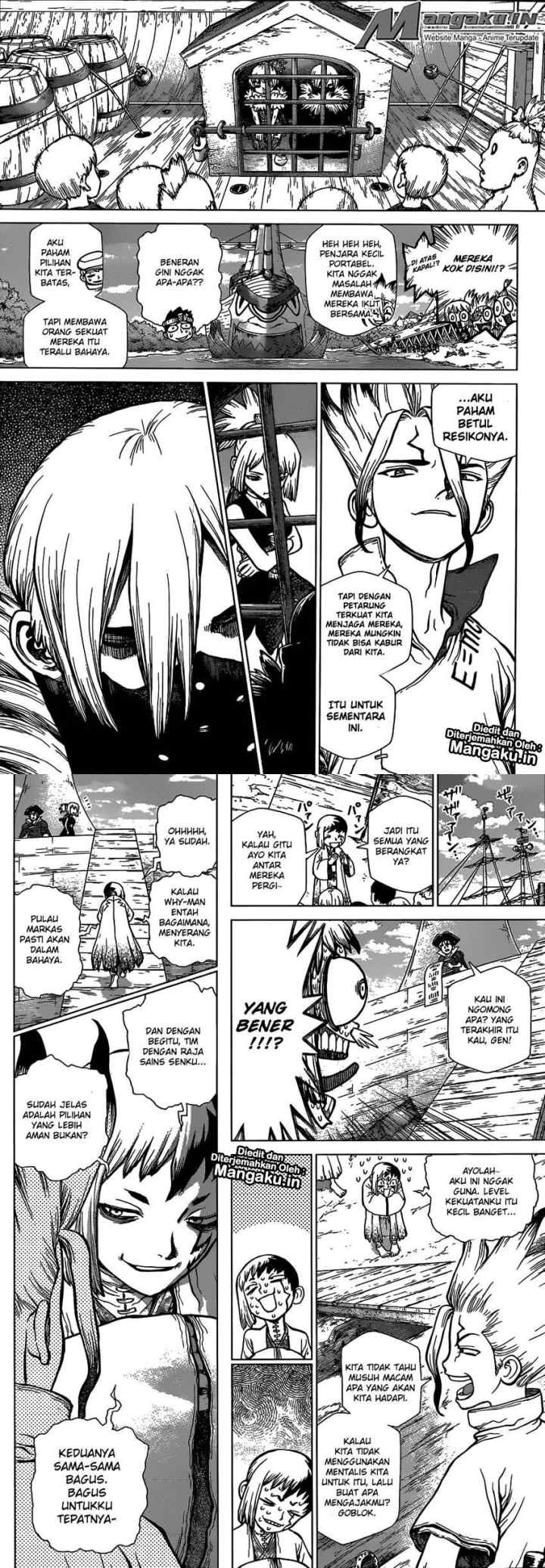 Dr. Stone chapter 100 halaman 6