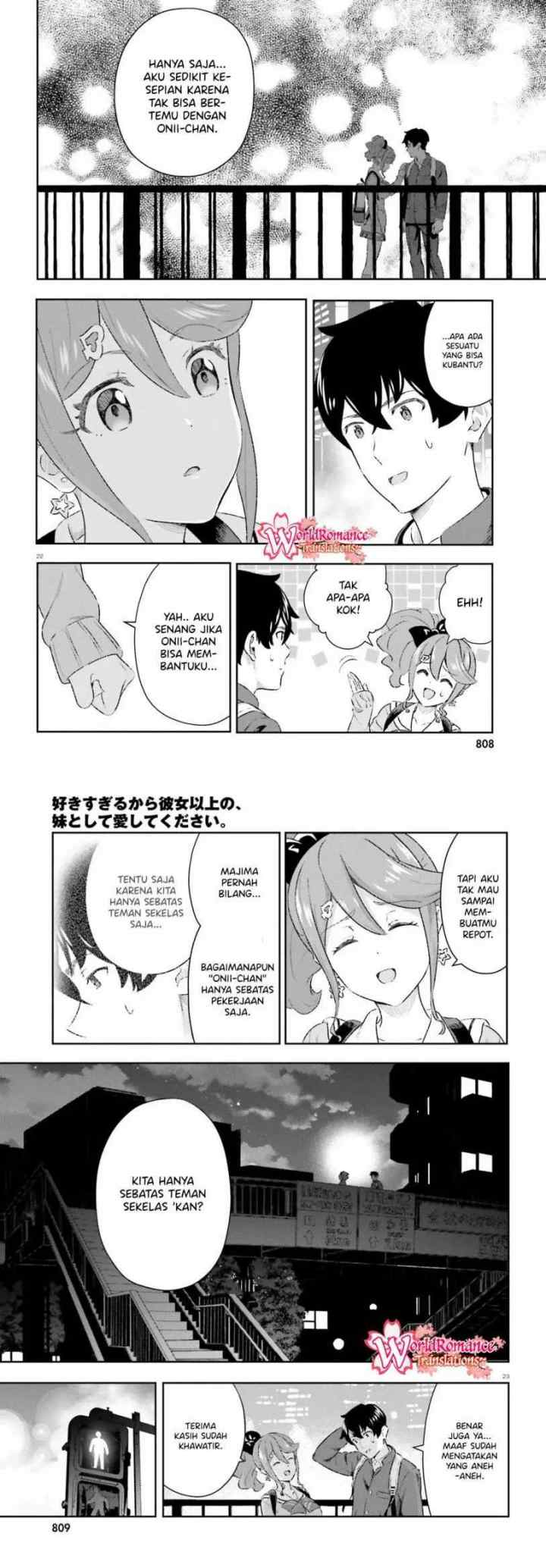Suki Sugiru Kara Kanojo Ijou no, Imouto Toshite Aishite Kudasai chapter 7 halaman 12