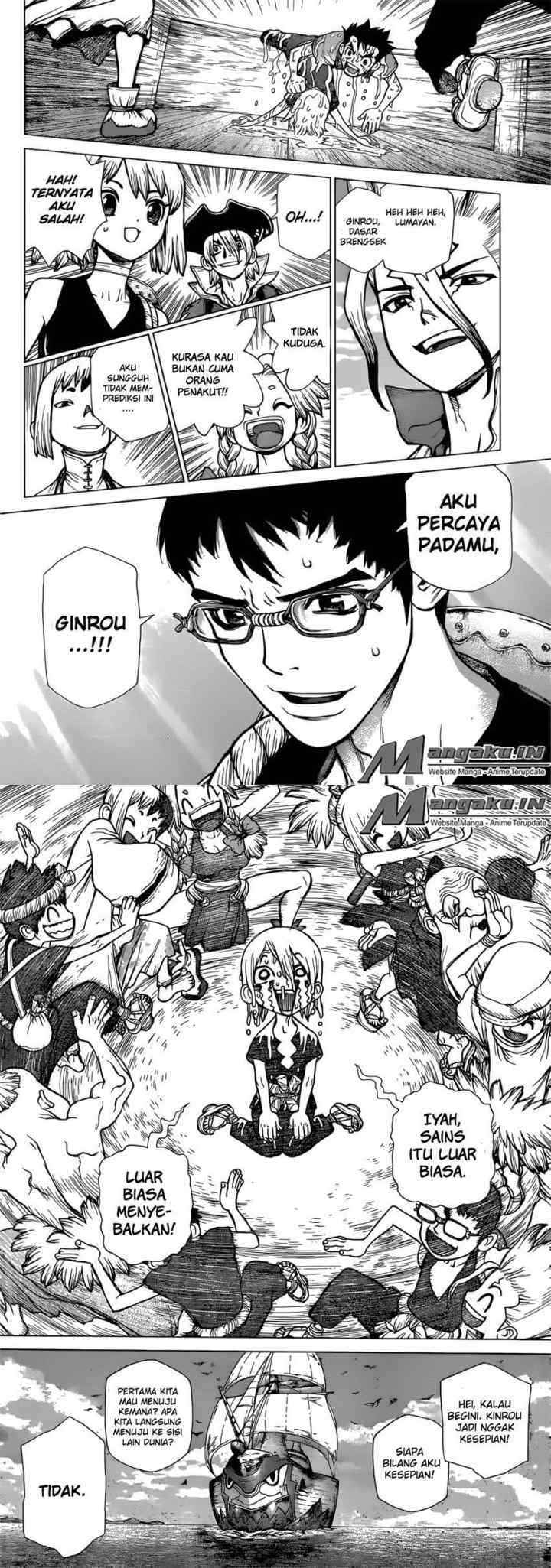 Dr. Stone chapter 100 halaman 11