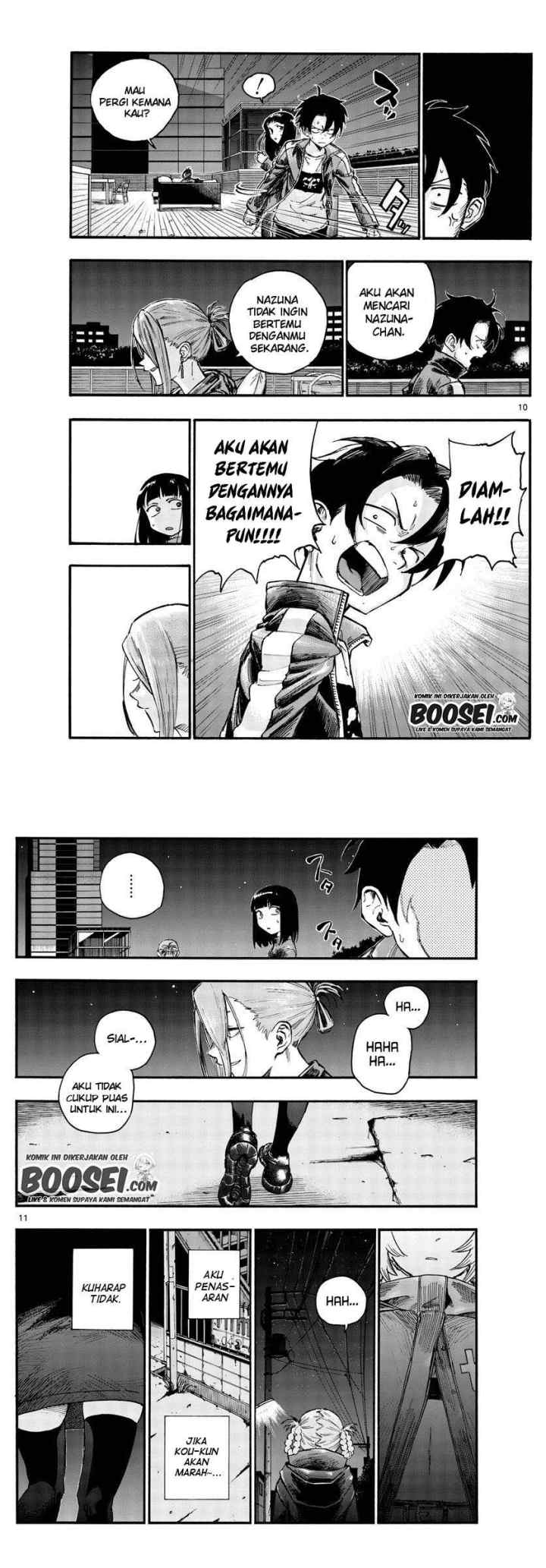 Yofukashi no Uta chapter 46 halaman 6