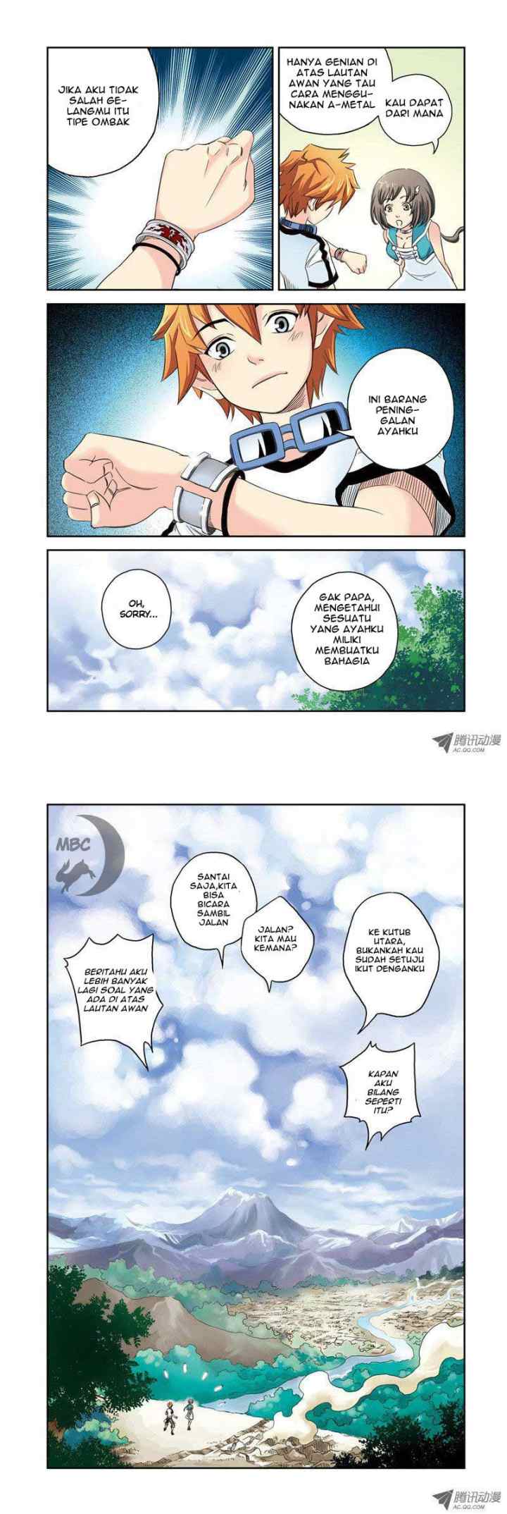 Above the Cloud Sea chapter 3 halaman 12