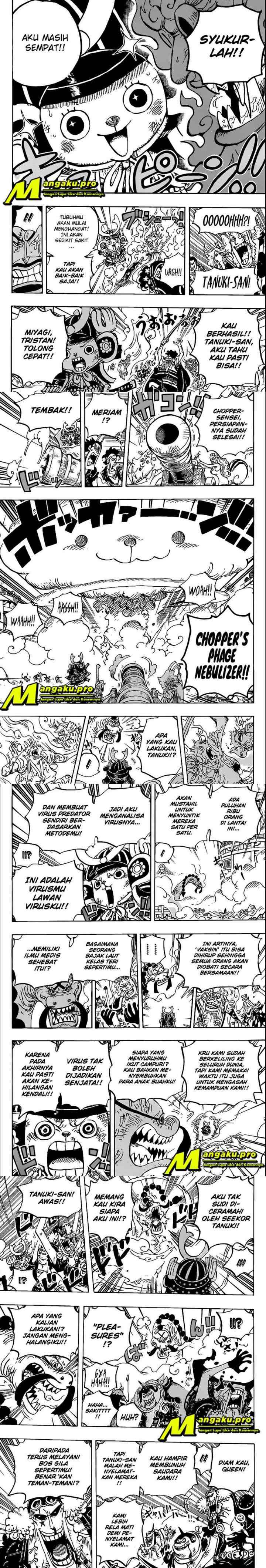 One Piece chapter 1007 halaman 4
