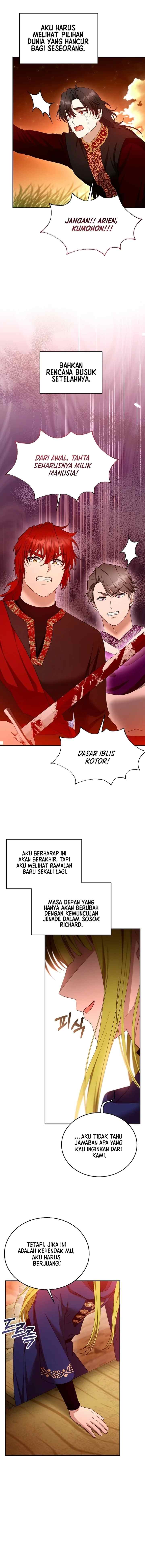 I Am Trying To Divorce My Villain Husband, But We Have A Child chapter 102 halaman 12