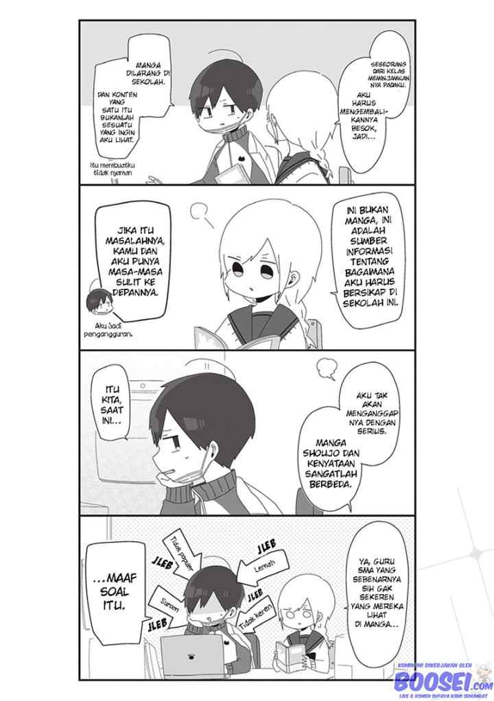 Homura-sensei wa Tabun Motenai chapter 31 halaman 4