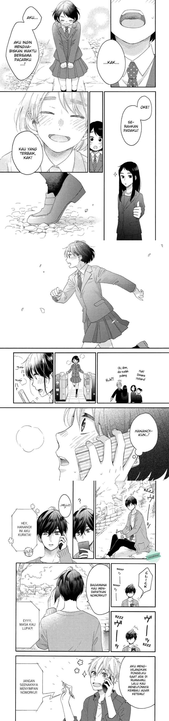 Hananoi-kun to Koi no Yamai chapter 16 halaman 7