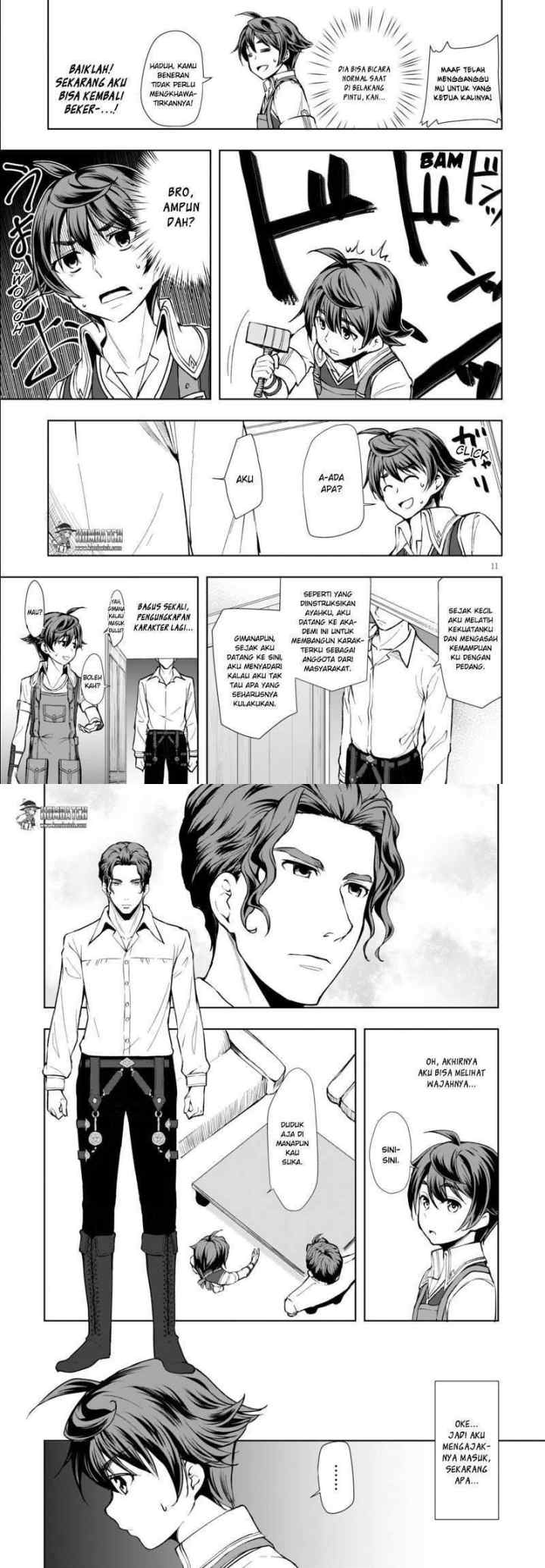 Botsuraku Youtei Nanode, Kajishokunin wo Mezasu chapter 3 halaman 6
