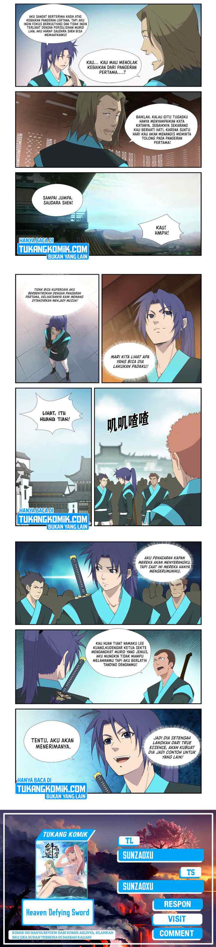 Heaven Defying Sword chapter 293 halaman 4