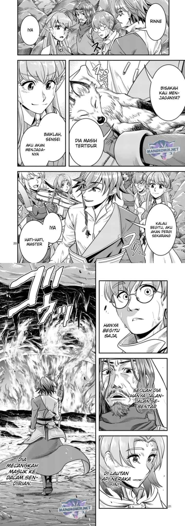 100-nin no Eiyuu o Sodateta Saikyou Yogensha wa Boukensha ni Natte mo Sekaijuu no Deshi kara Shitawarete Masu chapter 38 halaman 11