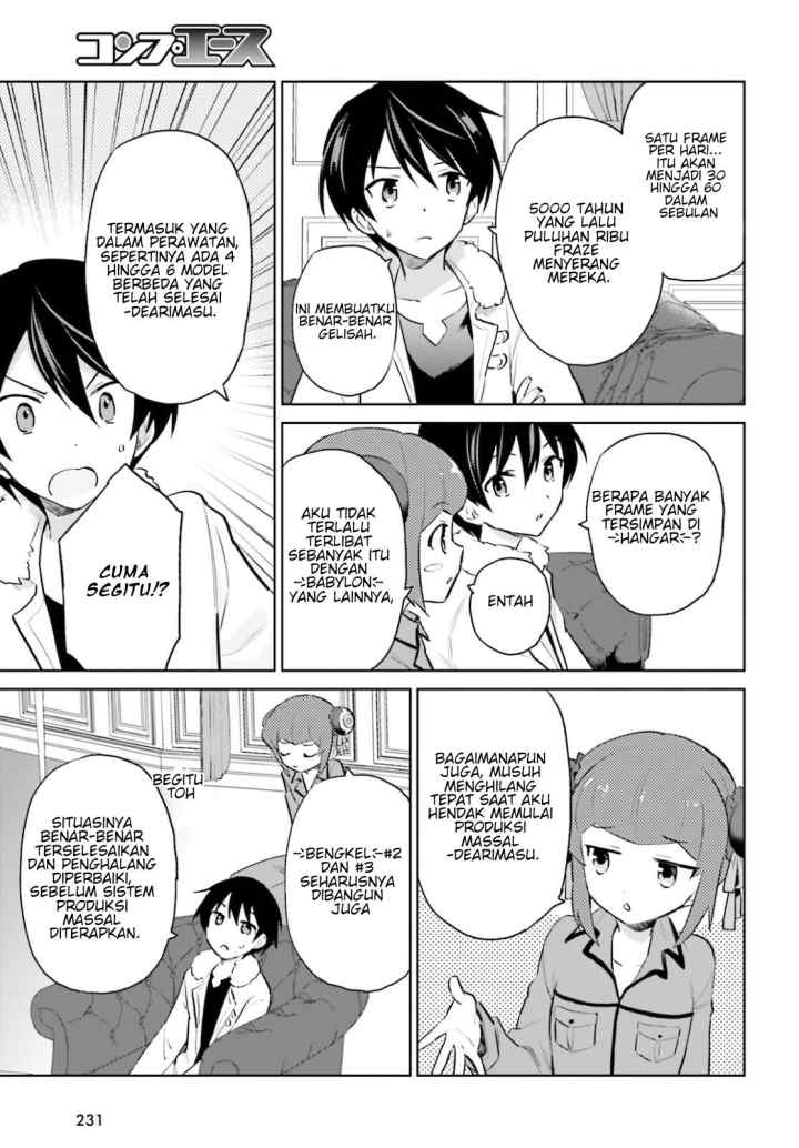 Isekai wa Smartphone to Tomo ni chapter 61 halaman 5