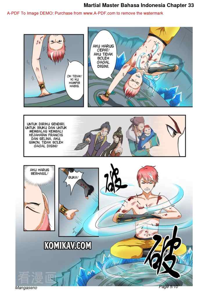 Martial Master chapter 33 halaman 5
