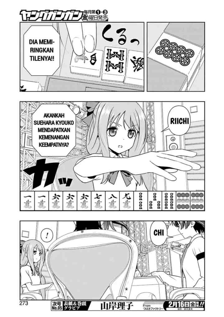 Saki chapter 185 halaman 13