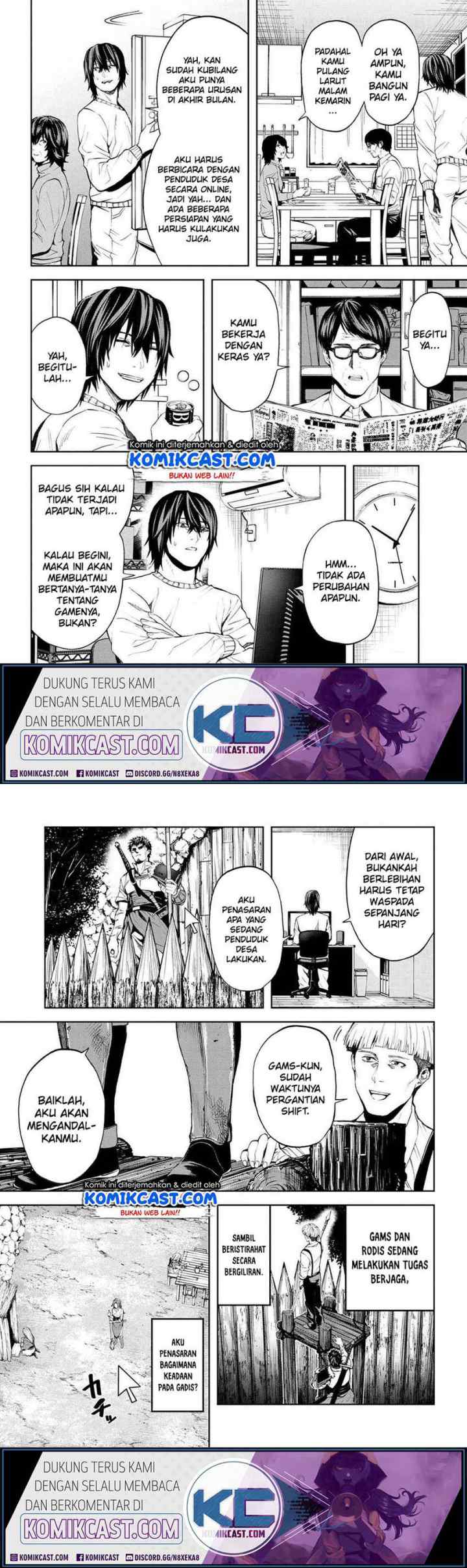 This Village Sim NPC Could Only Be Human chapter 14.1 halaman 8