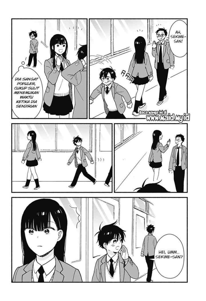 Sekimen Shinaide Sekime-san (Serialization) chapter 5 halaman 5