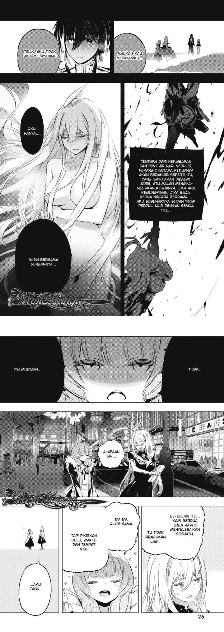 Kimi to Boku no Saigo no Senjou arui wa Sekai ga Hajimaru Seisen chapter 14 halaman 8