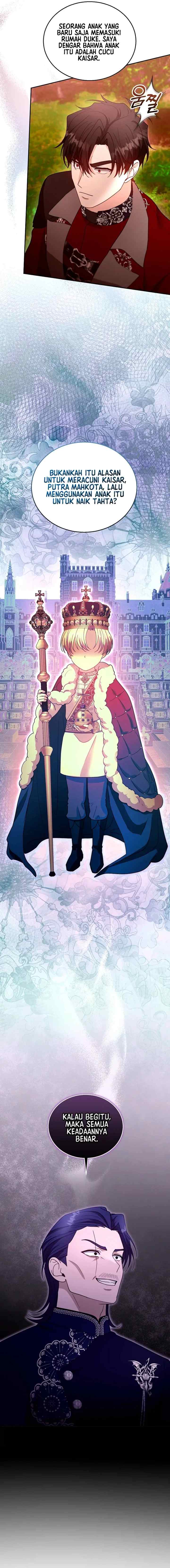 I Am Trying To Divorce My Villain Husband, But We Have A Child chapter 95 halaman 11