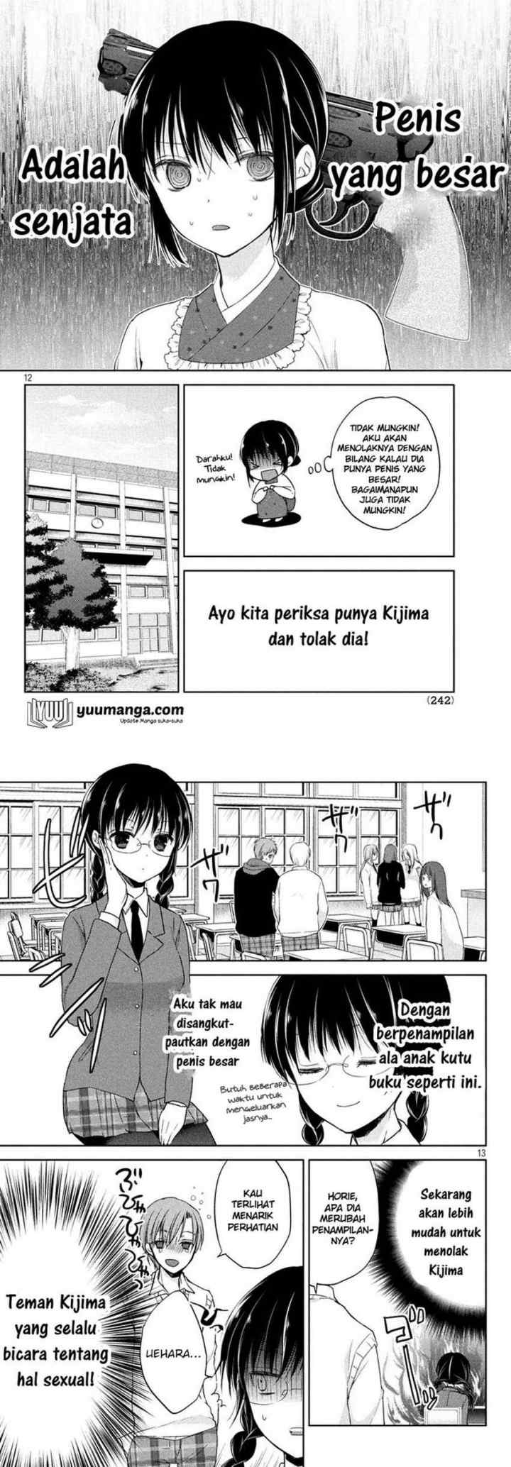 Midara na Ao-chan wa Benkyou ga Dekinai chapter 2 halaman 7