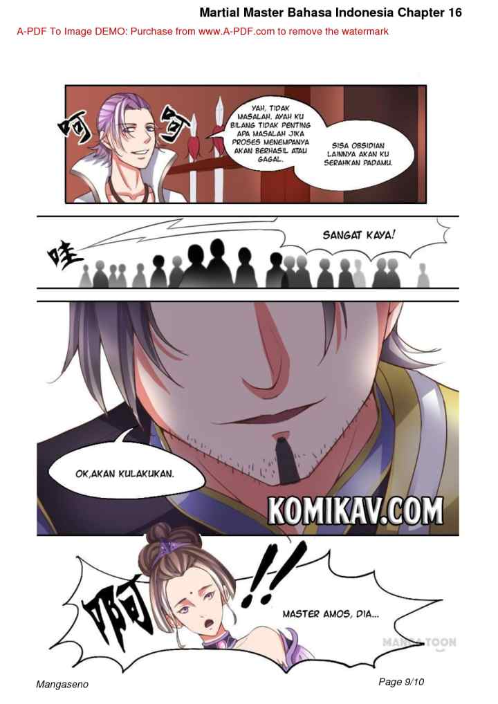 Martial Master chapter 16 halaman 9