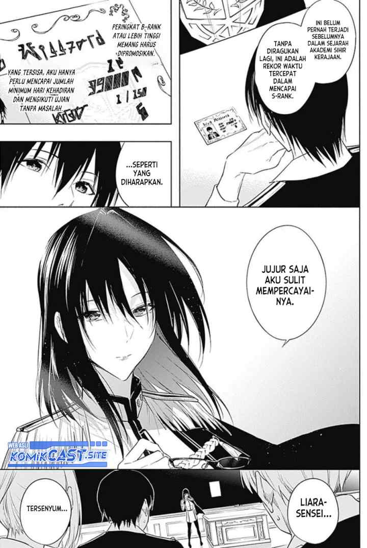 Ouritsu Mahou Gakuen no Saika Sei: Slum Agari no Saikyou Mahoushi, Kizoku darake no Gakuen de Musou suru chapter 57 halaman 8