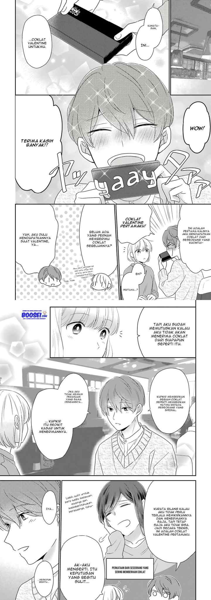 Arasa Dakedo, Hatsukoi desu chapter 46 halaman 4