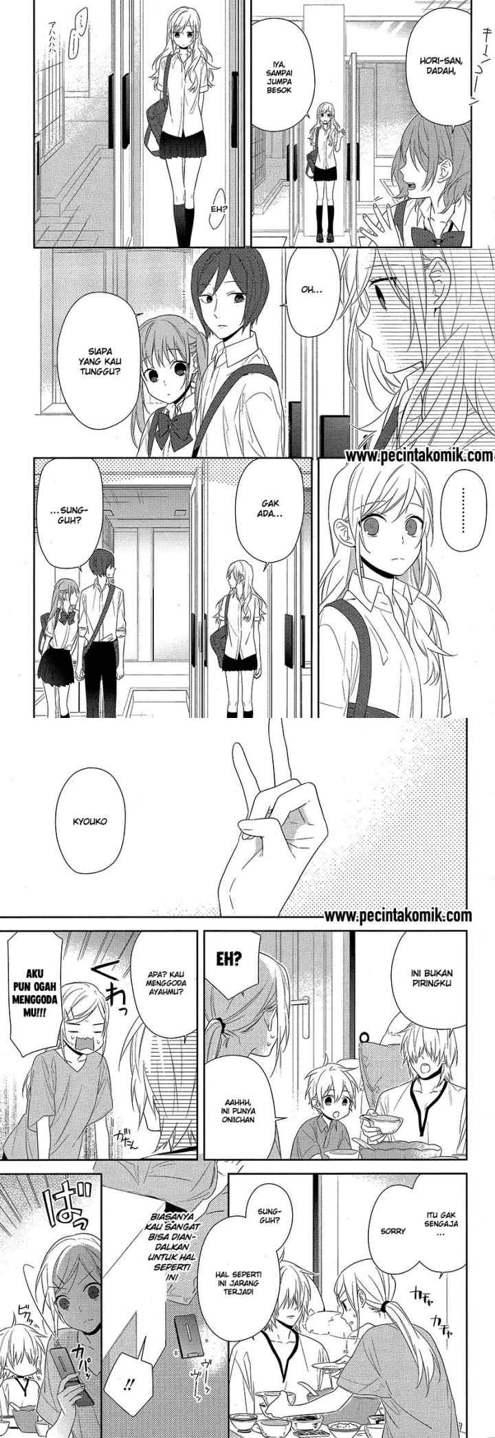 Horimiya chapter 34 halaman 5