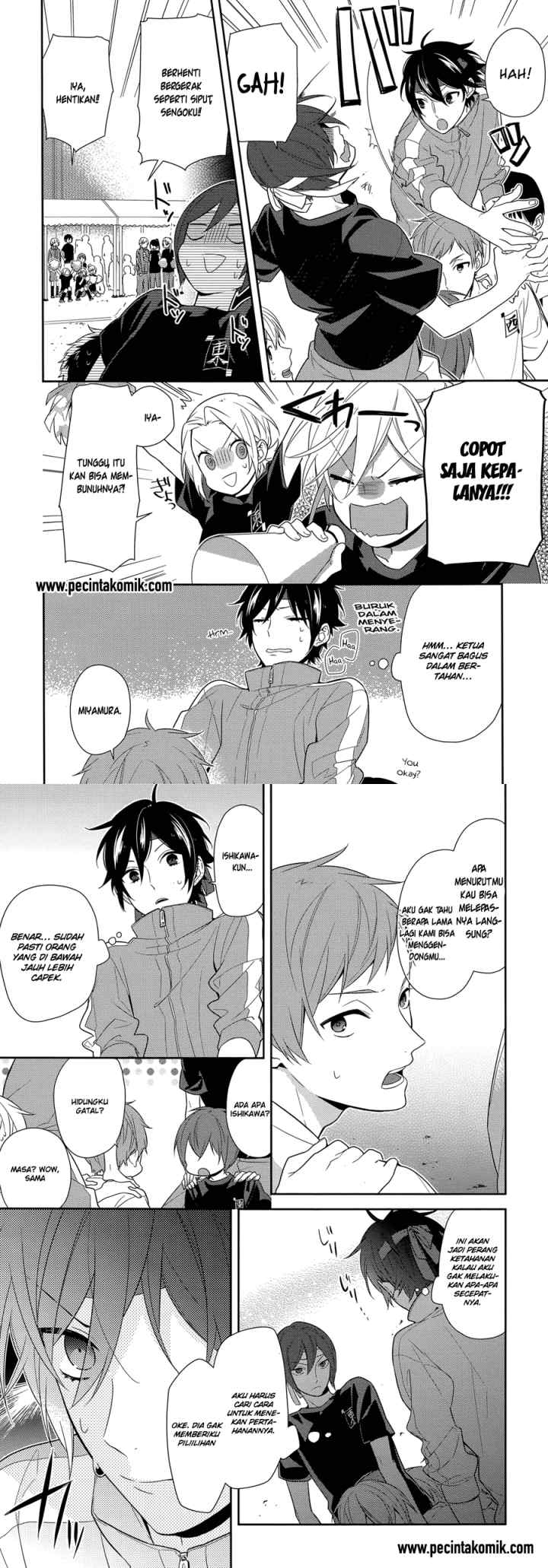 Horimiya chapter 53 halaman 8
