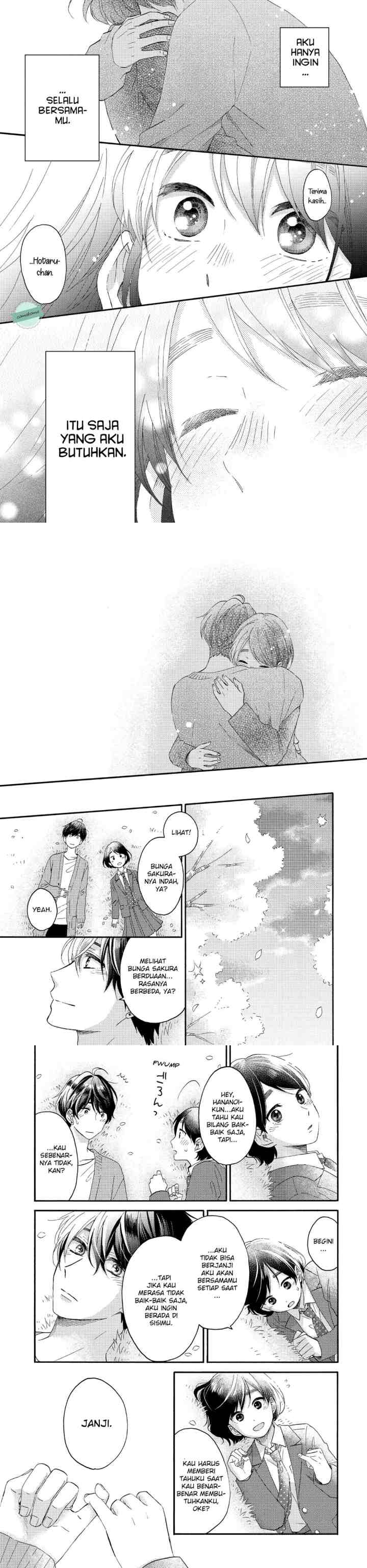Hananoi-kun to Koi no Yamai chapter 16 halaman 14