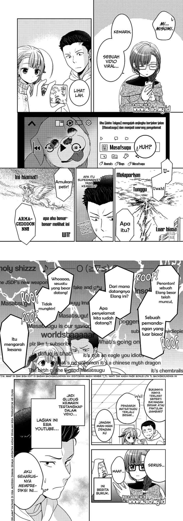 Kitaku Tochuu de Yome to Musume ga Dekita n dakedo Dragon datta chapter 6 halaman 6