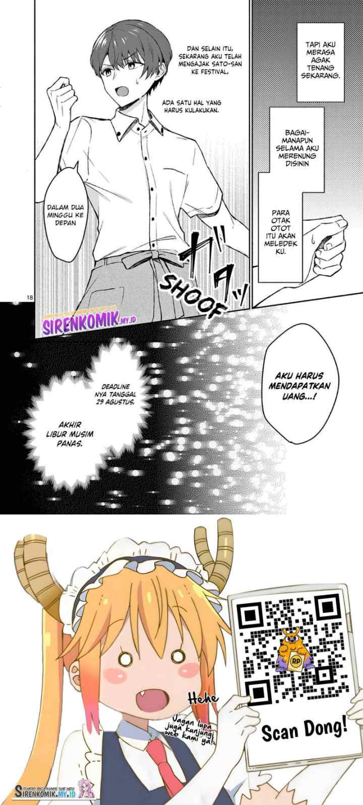 Shiotaiou no Sato-san ga Ore ni dake Amai chapter 33 halaman 10