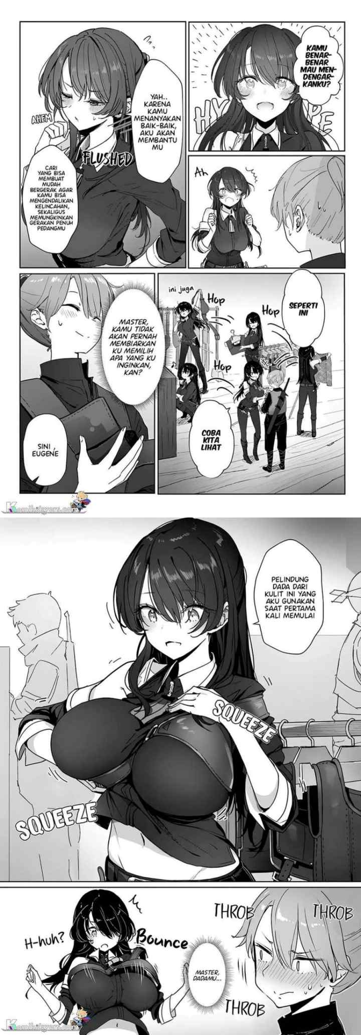 Doukyo Shiteiru Kensei no Onna Shishou ga Kawaisugite Mainichi Shiawase Desu chapter 3 halaman 4