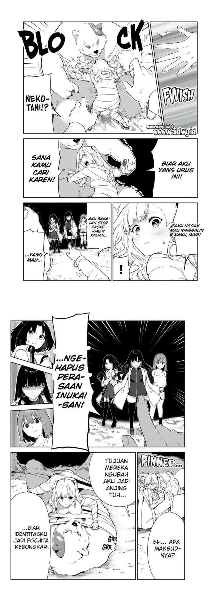 Inu ni Nattara Suki na Hito ni Hirowareta chapter 41 halaman 4