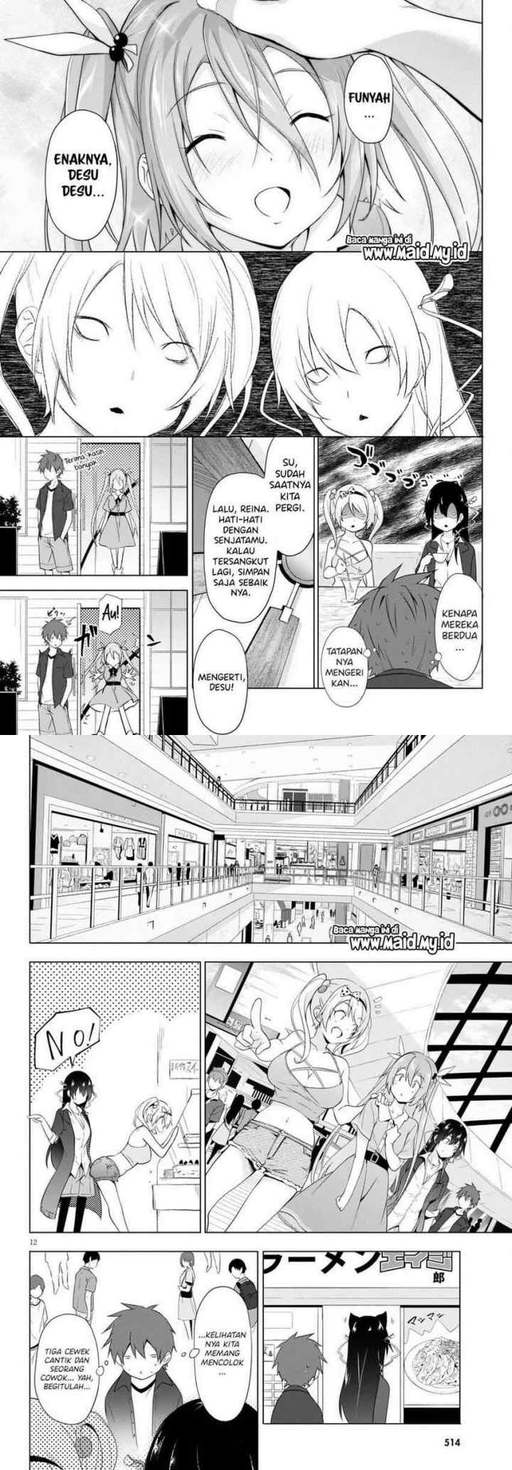 Maou Gakuen no Hangyakusha chapter 16 halaman 7